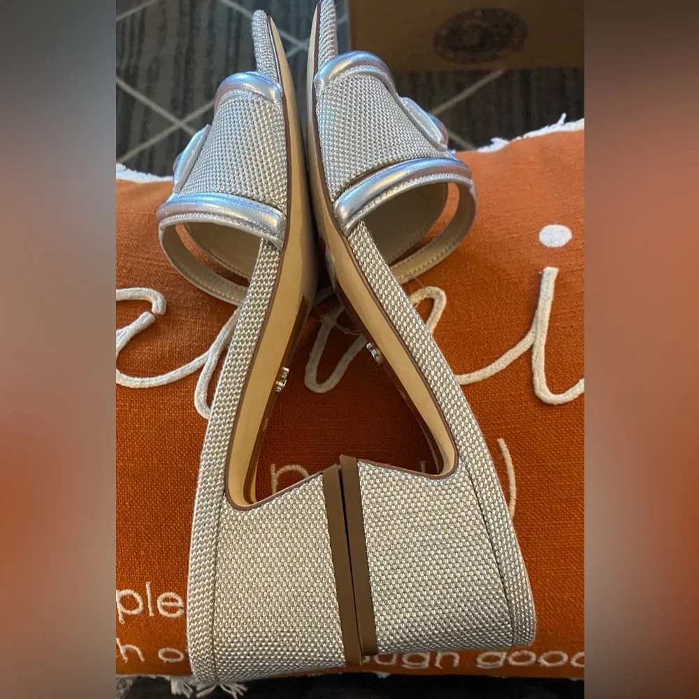 NWT Sam Edelman Women’s Waylon Block-Heel Slide Sandals - Picture 7 of 16